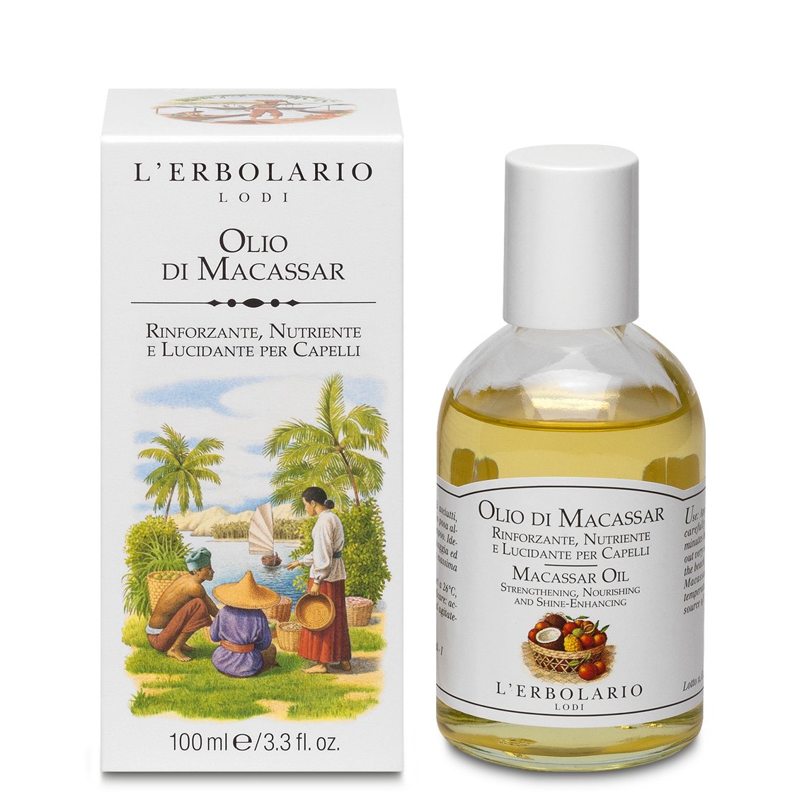 L'Erbolario Ulei Macassar, 100ml