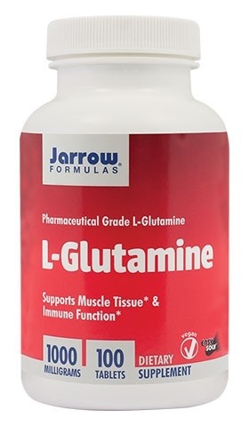 L-Glutamine 1000mg, 100 tablete, Jarrow Formulas
