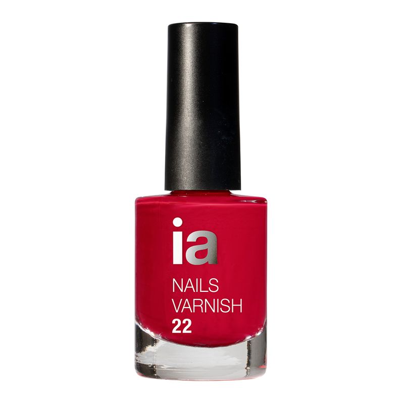 Lac de unghii rosu inchis, nr.22, Interapothek | 10 ml