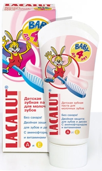 LACALUT PASTA DINTI COPII 0-4 ANI 50ML