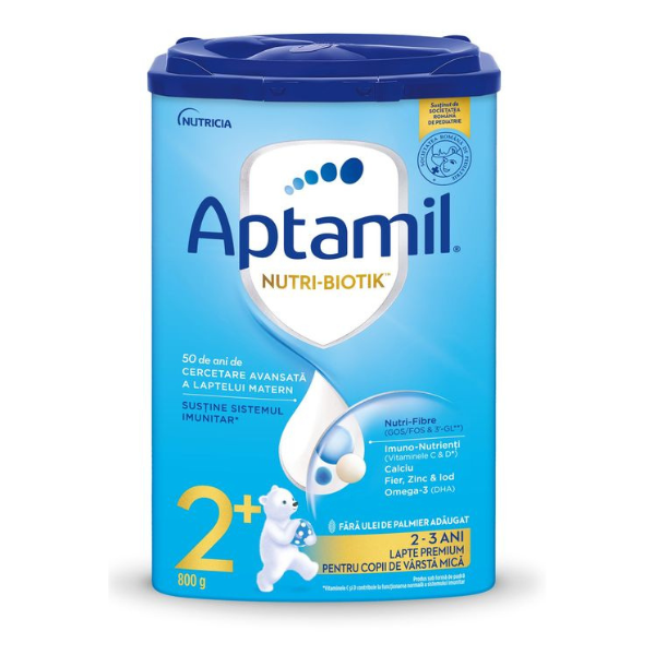 Lapte Aptamil 2+ Junior, Milupa | 800 grame