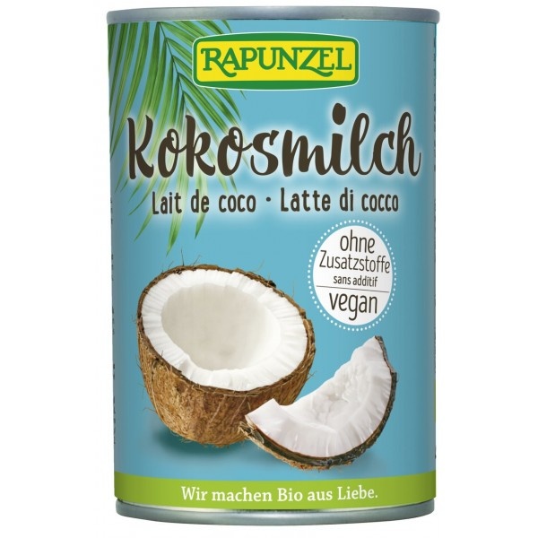 Lapte cocos ECO, 400ml, Rapunzel