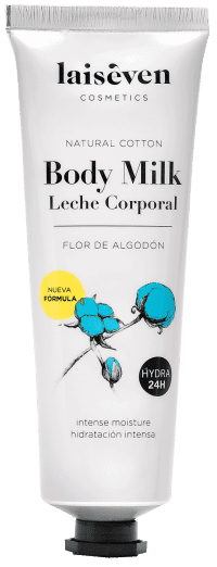 Lapte de corp cu aroma de floare de bumbac, 75ml, Laiseven