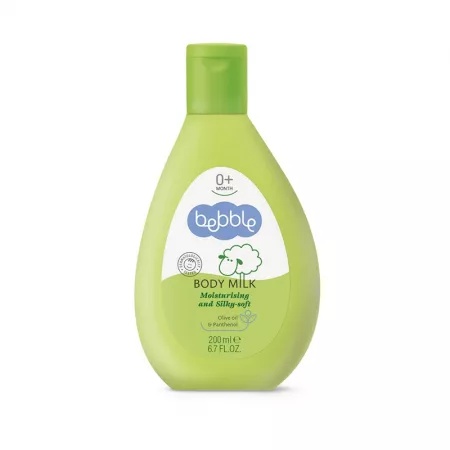 Lapte de corp pentru copii, 200ml, Bebble