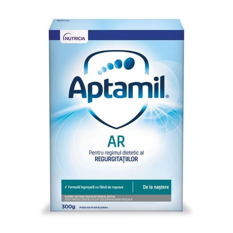 Lapte praf de la nastere AR, +0 luni, 300 g, Aptamil