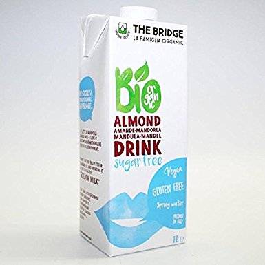 Lapte vegetal de migdale 3%, fara zahar 1l ECO-BIO - The Bridge - poza 2