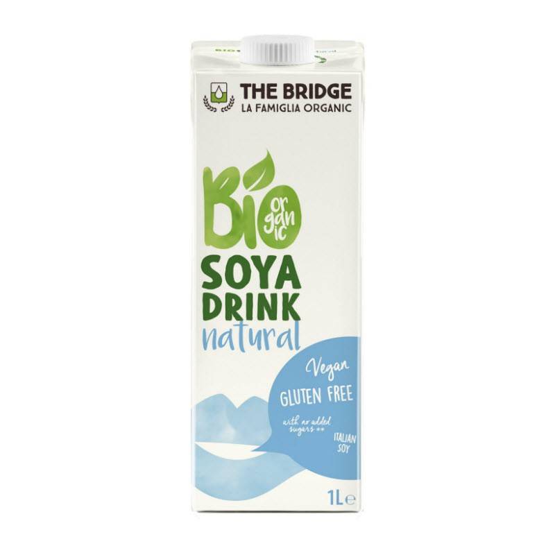 Lapte vegetal de soia 1l ECO-BIO - The Bridge - poza 1