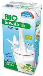 Lapte vegetal de soia 1l ECO-BIO - The Bridge - poza 2