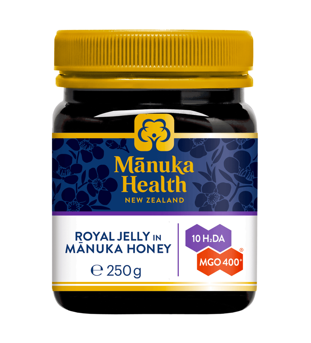 Laptisor de matca pur (royal jelly) in Miere de Manuka MGO 400+ UMF 13+ (250g) | Manuka Health - poza 2