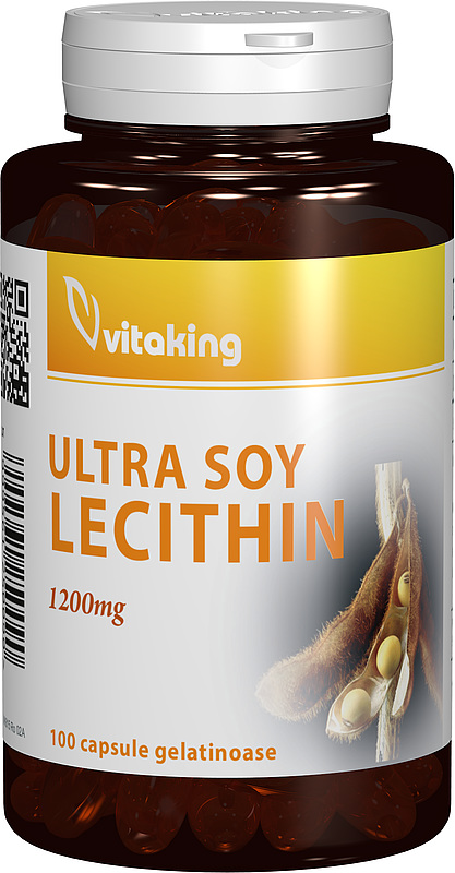 Lecitina Forte 1200mg, 100 capsule, Vitaking