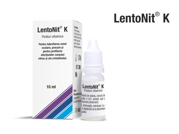 LentoNIT K picaturi oftalmice, 10 ml