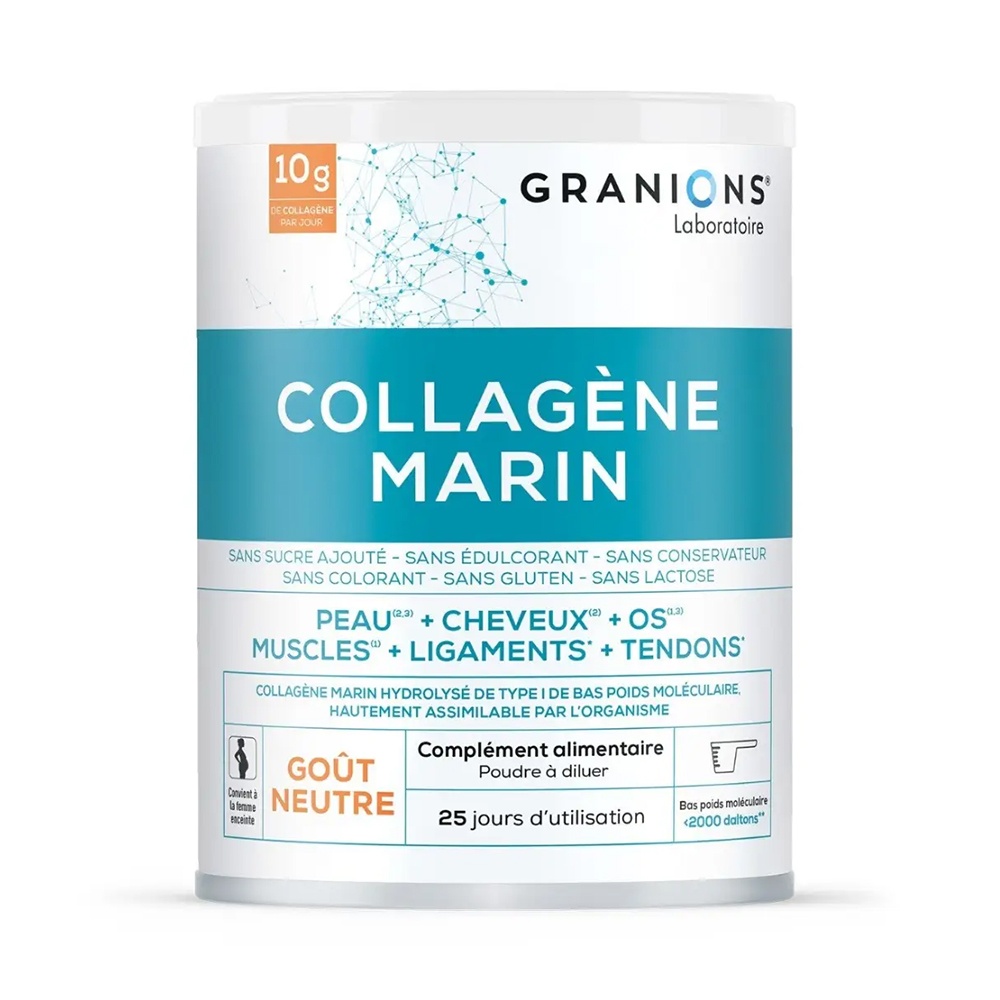 LGN Collagene Marin Neutru 258 g – Supliment pentru piele, articulatii si muschi