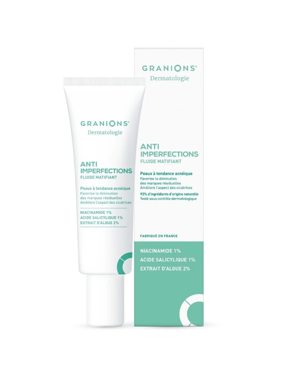 LGN Fluid Anti-Imperfecțiuni Matifiant și Hidratant – 40 ml