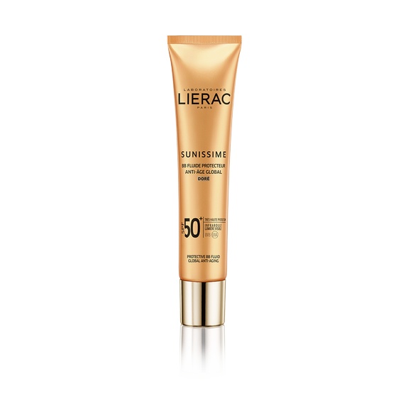 LIERAC Sunissime BB fluid golden protector energizant fata SPF50 x 40 ml