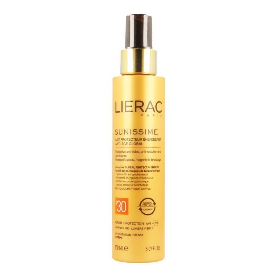 LIERAC Sunissime lapte protector energizant corp SPF30 x 150ml