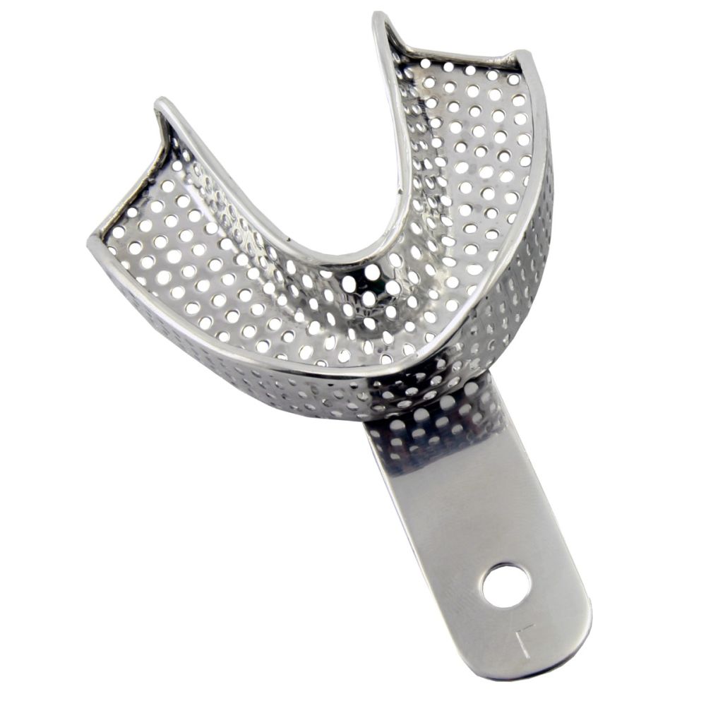 Lingura inox inferioara pentru material de impresie, PRIMA, diverse marimi