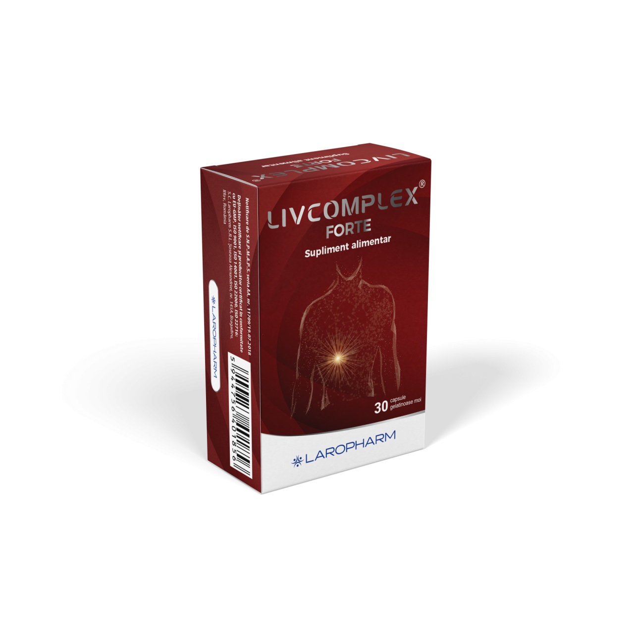 Livcomplex forte x 30 cps (Laropharm)