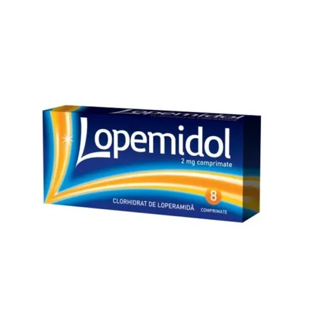 Lopemidol 2mg, 8 comprimate, Biofarm
