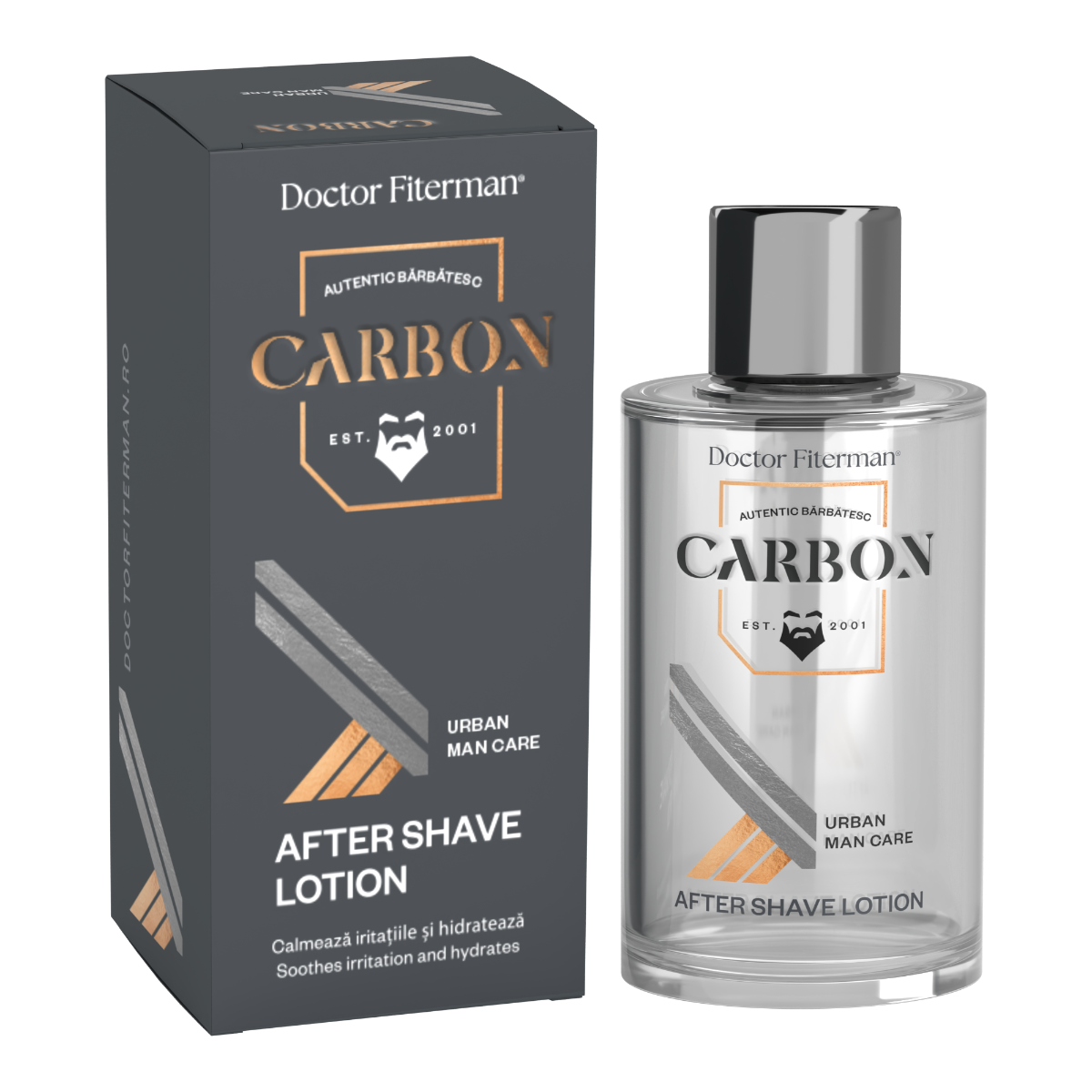Lotiune After shave Carbon, 100ml, Doctor Fiterman