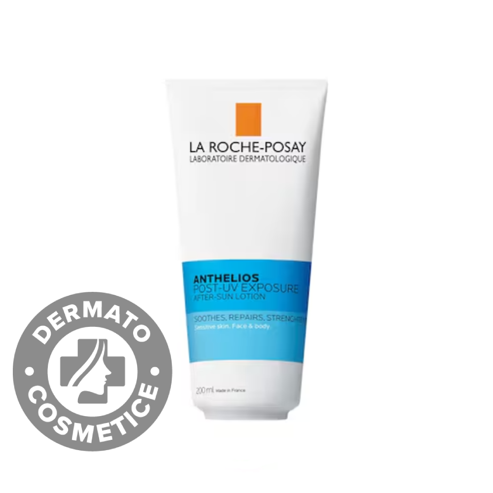 Lotiune dupa expunerea la soare pentru fata si corp pentru pielea sensibila, 200ml, La Roche-Posay