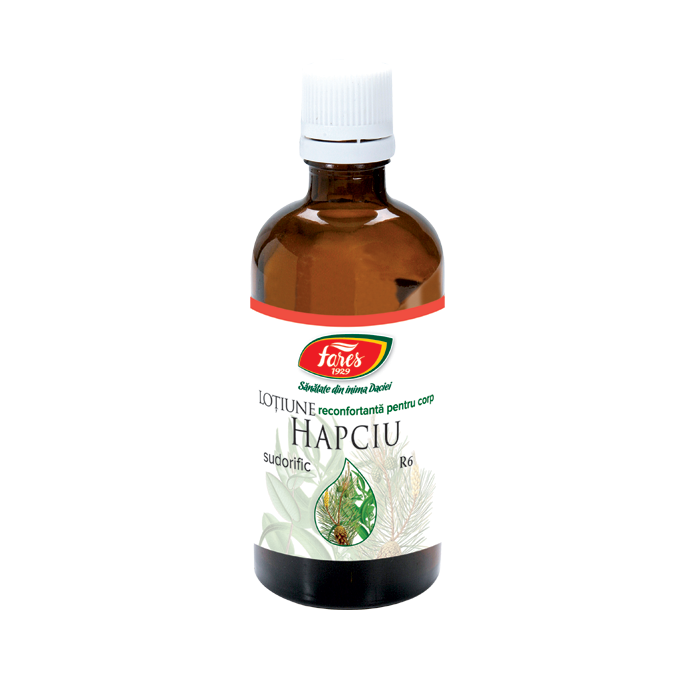 Lotiune Hapciu sudorific, 100ml, Fares