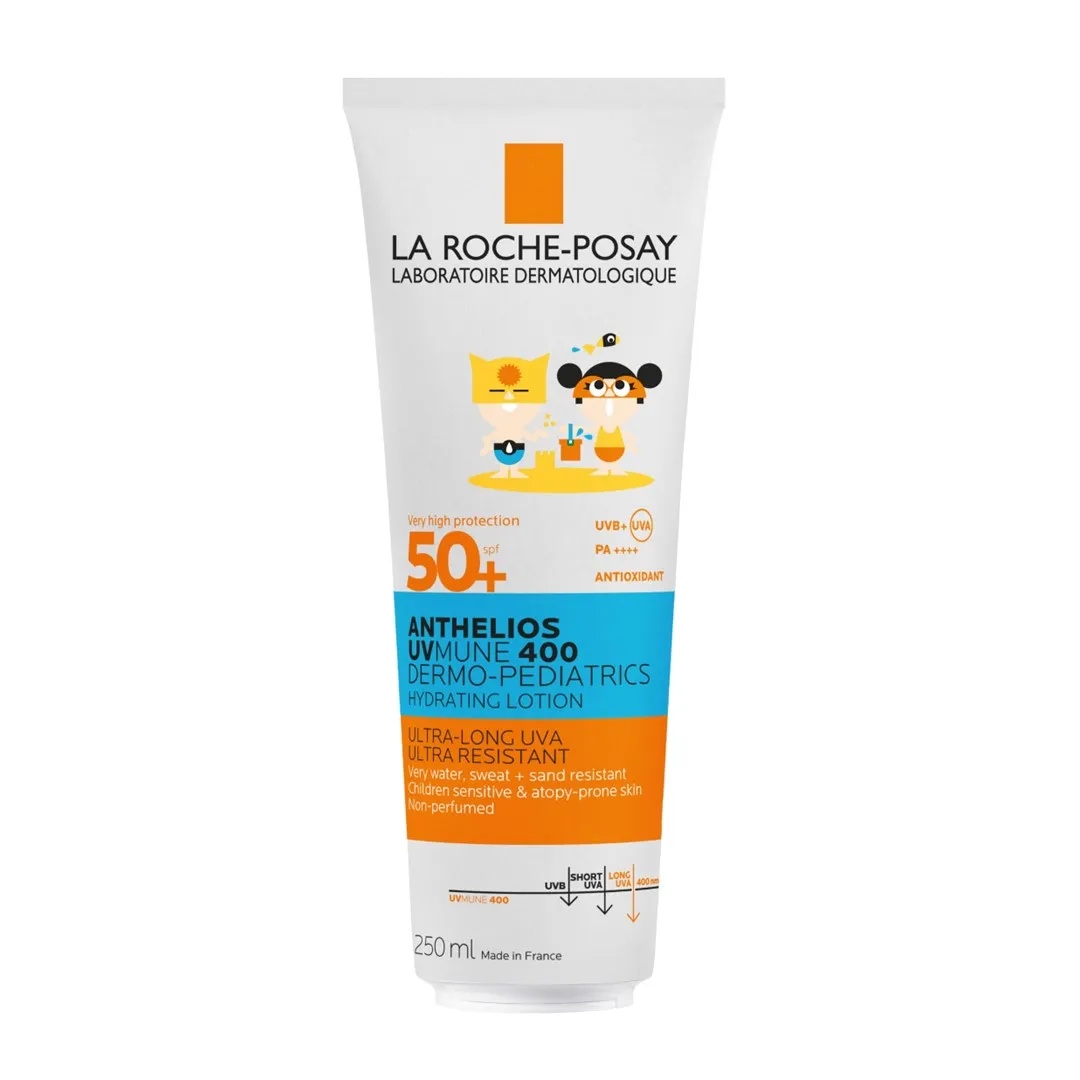 Lotiune hidratanta Anthelios Dermo-Pediatrics UV-MUNE SPF50+, 250ml, La Roche-Posay