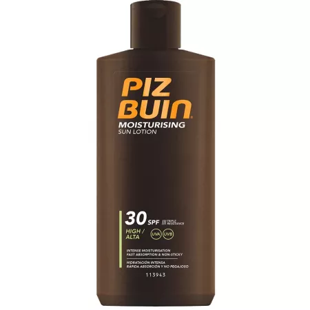 Lotiune hidratanta protectie solara SPF30, Piz Buin | 200 ml
