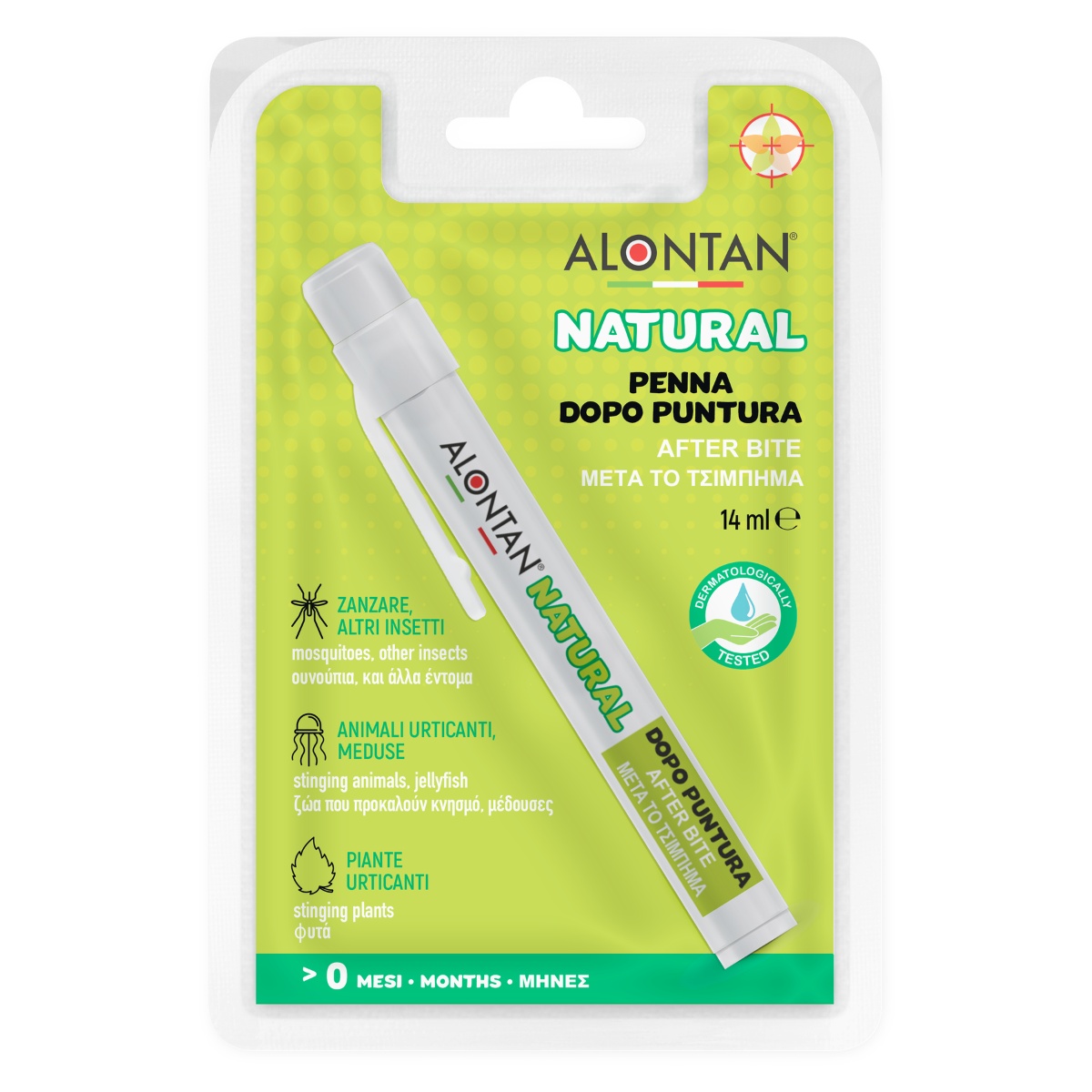 Lotiune pentru calmarea intepaturilor 0+ luni, 14 ml, Alontan Natural
