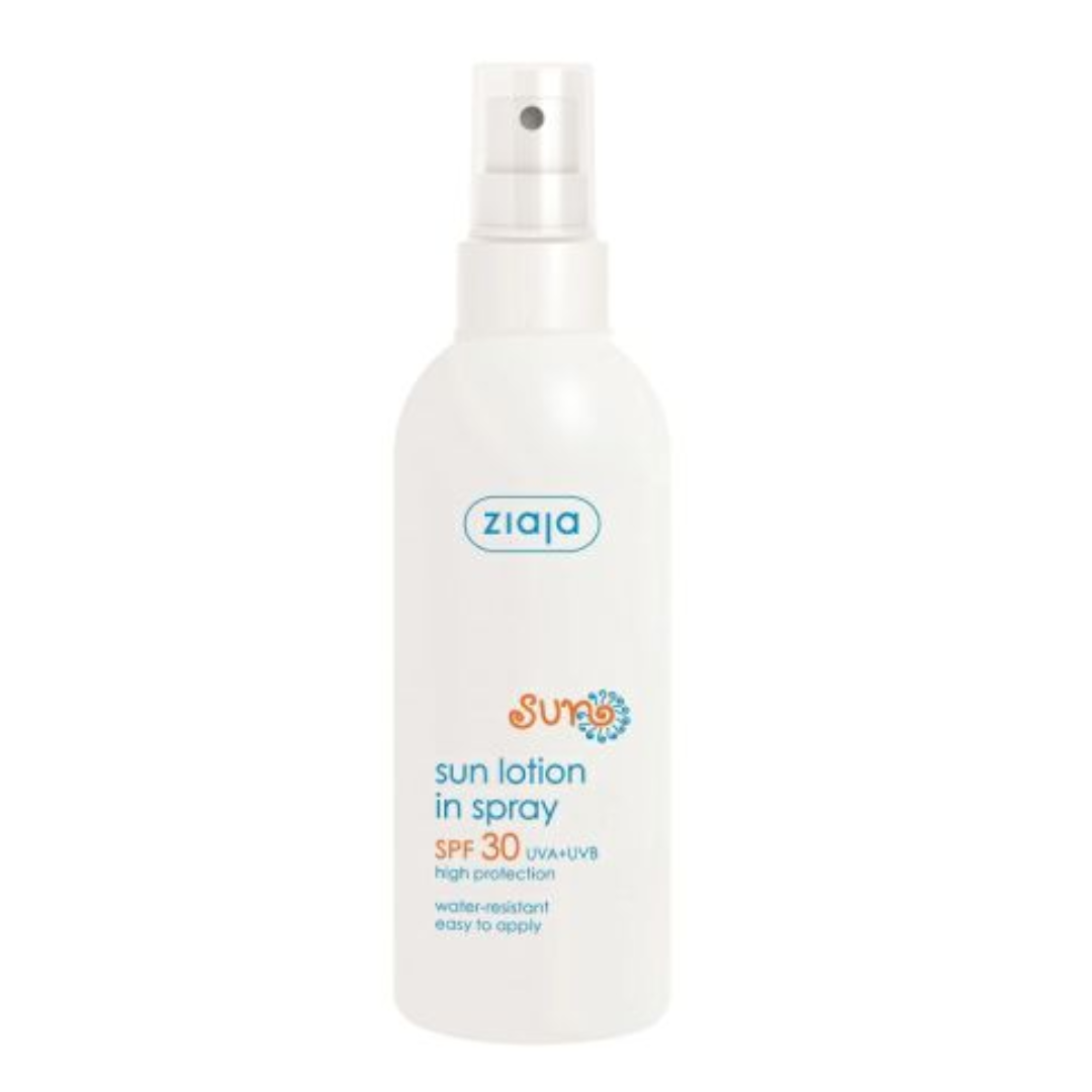 Lotiune spray pentru protectie solara SPF 30, 170 ml, Ziaja