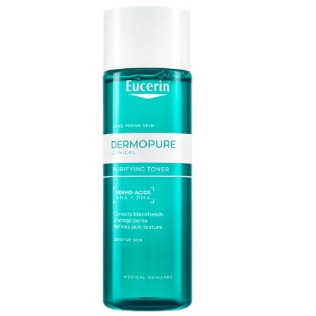 Loțiune tonică cu AHA și PHA DermoPure, 200 ml, Eucerin