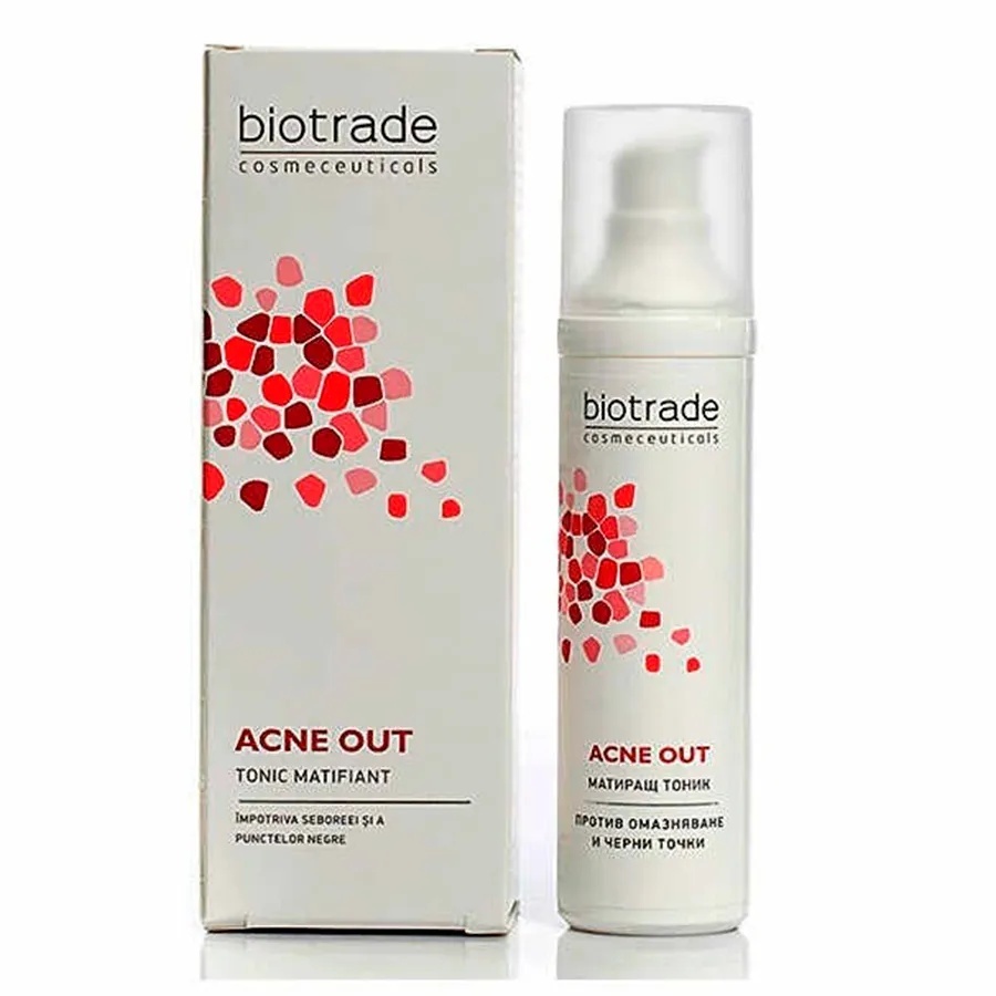 Loțiune tonică matifiantă Acne Out, 60ml, Biotrade