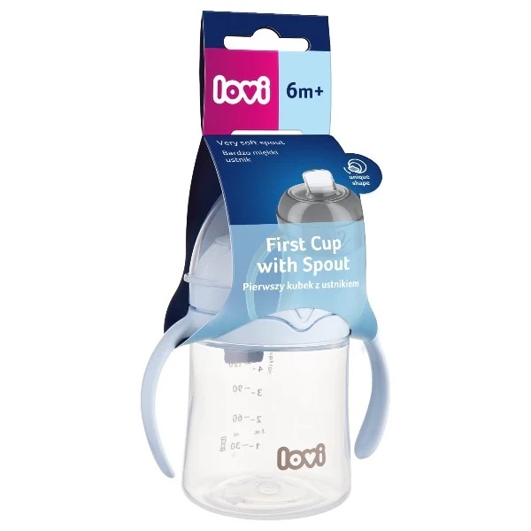 LOVI Prima cana a bebelusului 150 ml Blue