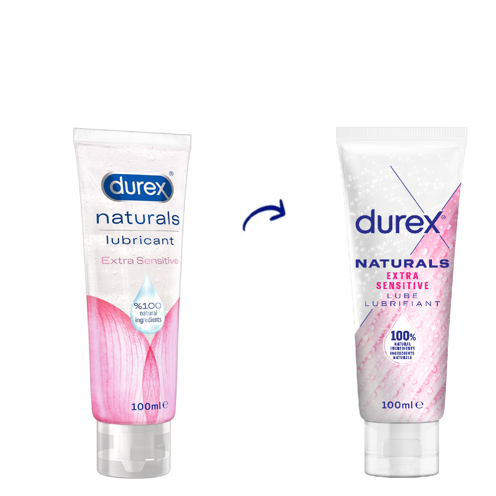 Lubrifiant Naturals Extra Sensitive, 100ml, Durex