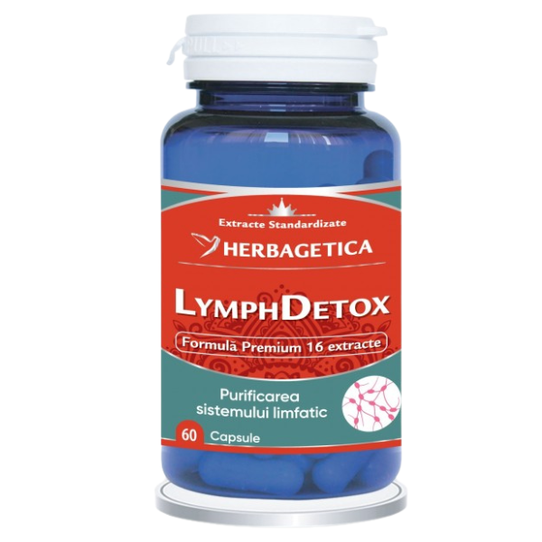 Lymph Detox, Herbagetica | 60 capsule