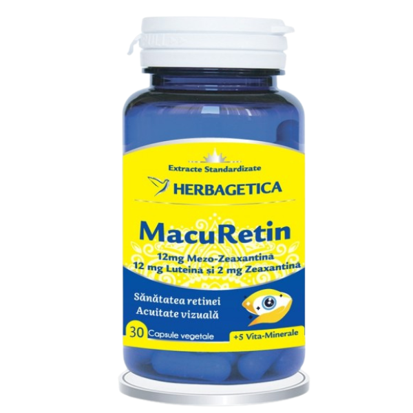 MacuRetin, Herbagetica | 30 capsule
