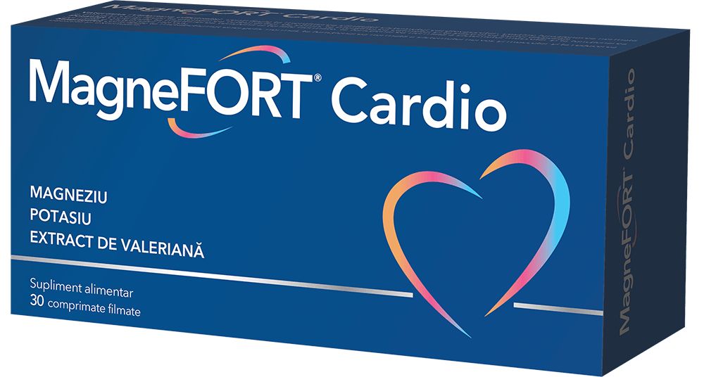 MagneFort Cardio, 30 comprimate filmate, Biofarm