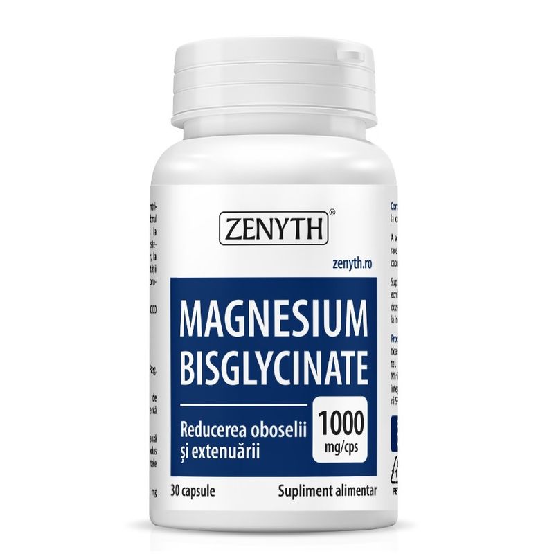 Magnesium Bisglycinate, Zenyth | 30 capsule