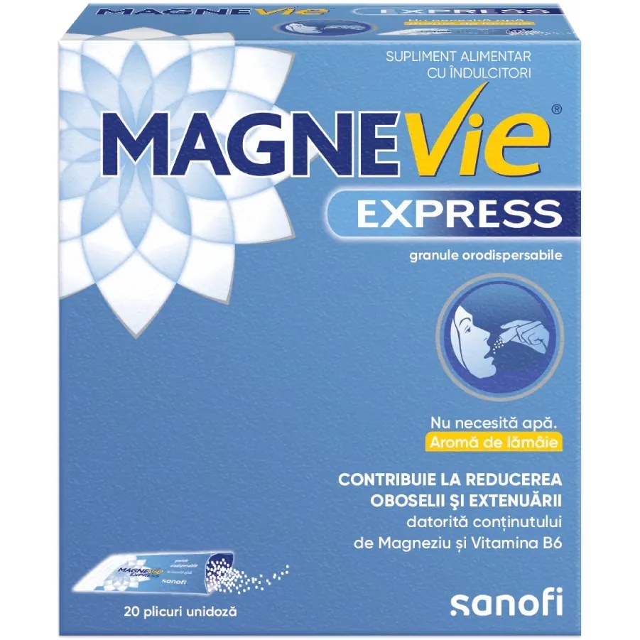 MagneVie Express, 20 plicuri, Sanofi