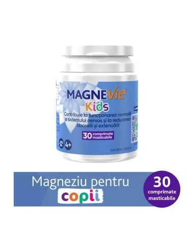 MagneVie Kids, 30 comprimate masticabile, Opella