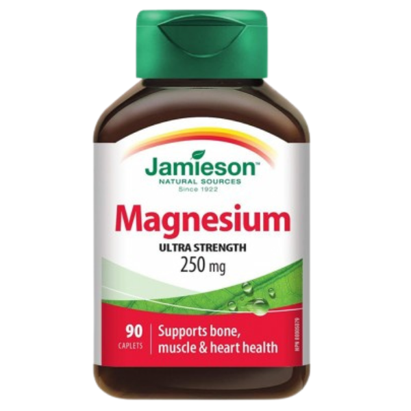 Magneziu 250 mg, Jamieson | 90 capsule