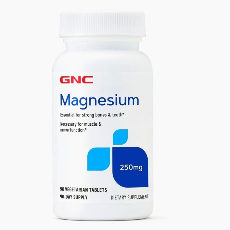 Magneziu 250mg, 90 tablete, GNC