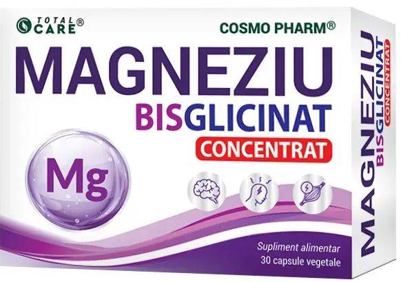 MAGNEZIU BISGLICINAT Concentrat 30 capsule - Cosmo Pharm - poza 1