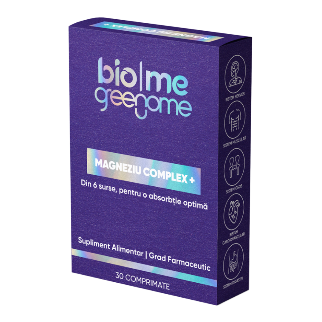 Magneziu Complex, 30 comprimate, Biome