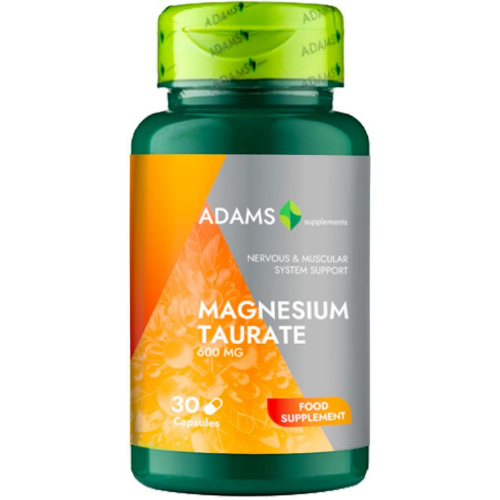 Magneziu Taurate, 30cps, Adams Supplements