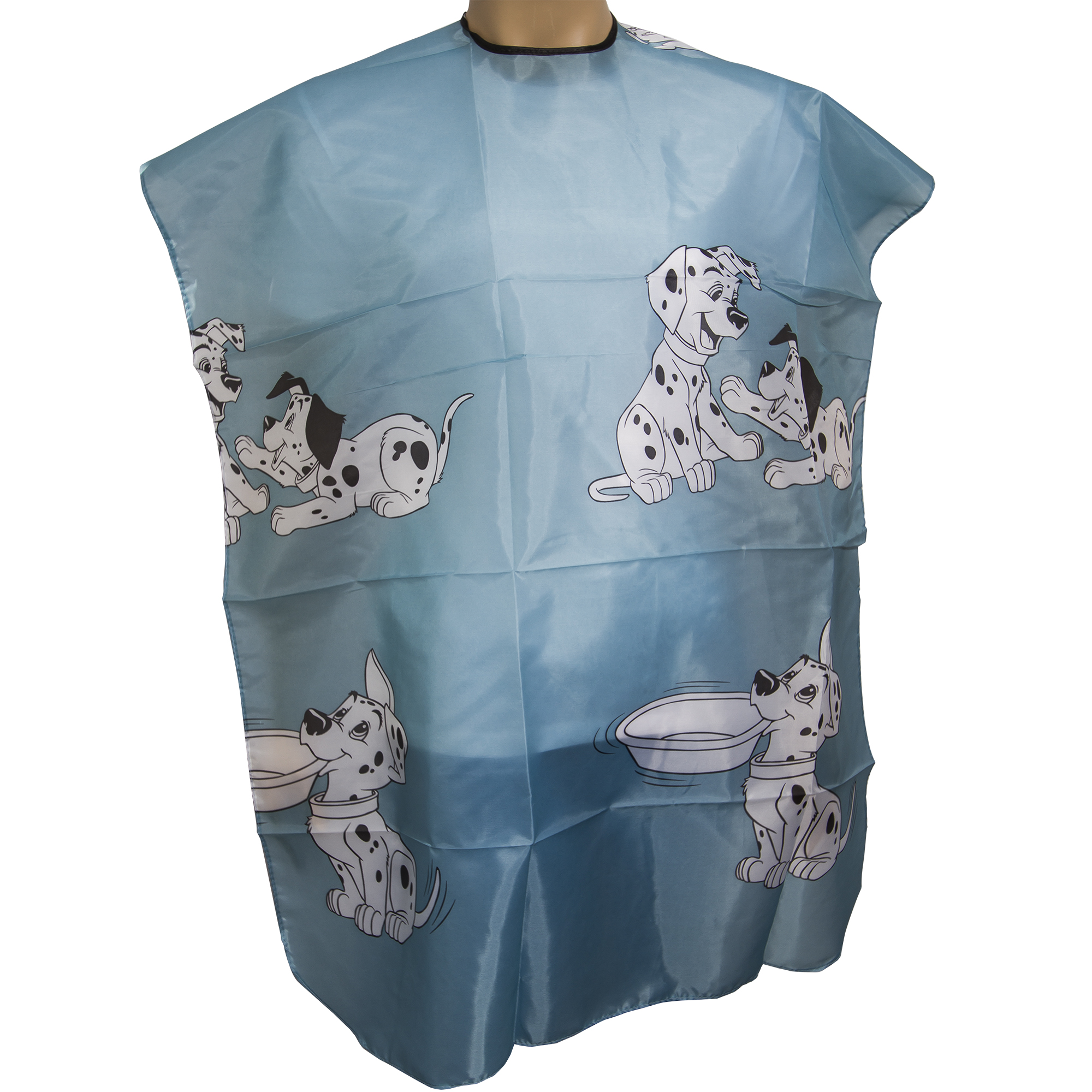 Manta tuns copii, albastra cu dalmatieni, 85x130cm