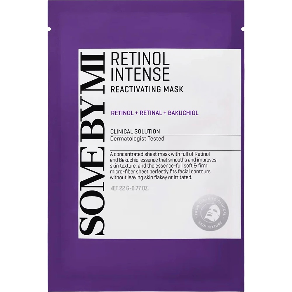 Mască de față antirid cu retinol Retinol Intense, 22 g, Some By Mi