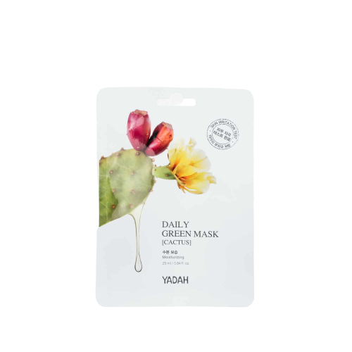 Masca de fata Cactus Daily Green, 25ml, Yadah