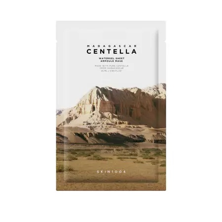 Masca de fata pentru ten sensibil cu Centella Madagascar, 1 bucata, Skin1004