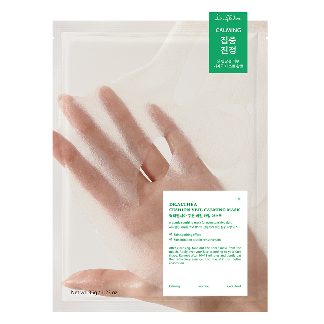 Masca de fata tip servetel Veil Calming Mask, 27 g, Dr. Althea