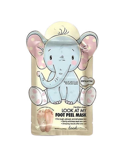 Masca exfolianta pentru picioare tip soseta Look at my foot, 1 pereche, Look at me